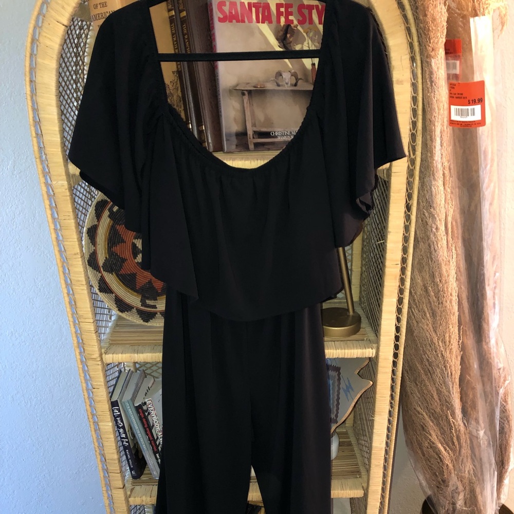 Black jumpsuit